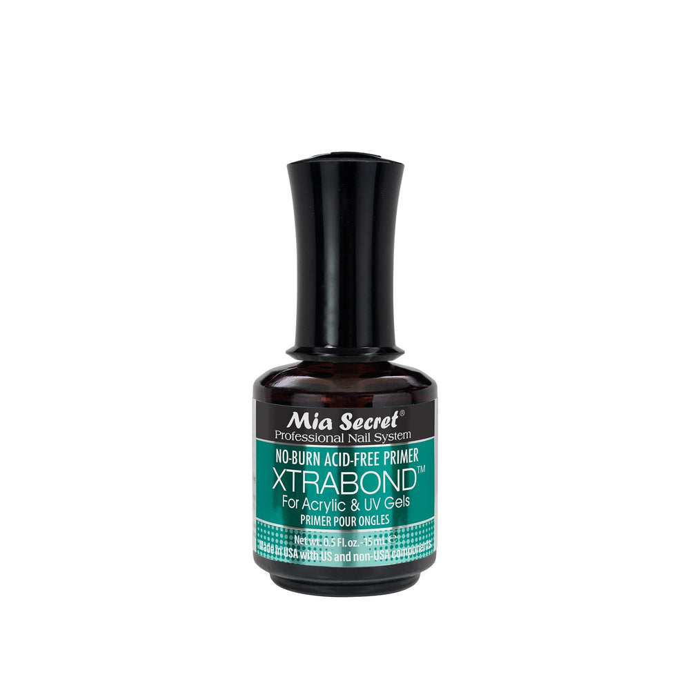 Mia Secret Xtrabond primer de uñas, aplicación precisa para adherencia suave.