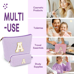 Mibasies bolsas en color morado vibrante para estilo personal
