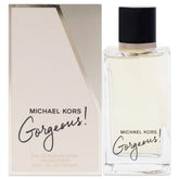 Michael Kors Gorgeous! botella frontal elegante para una presencia sofisticada