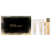 Frasco de Michael Kors Sexy Amber EDP, fragancia cálida y elegante.