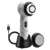 MICHAEL TODD Soniclear Allure: cepillo facial 2 en 1 para limpieza suave y eficaz