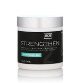 Miche Beauty Strengthen Proteina: botella vertiendo crema para rizos definidos