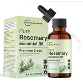 Micro Ingredients Romero, frasco con cuentagotas para aromaterapia suave