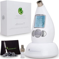 Microderm GLO: sistema de seguridad 3D para exfoliación suave y segura.