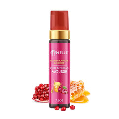 Mielle Organics granada y miel mousse: definicion rizos tipo 4 para mayor estructura.