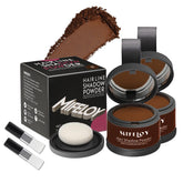 Polvo Mifeloy cubre raíces cabello para aspecto natural y duradero