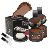 Mifeloy polvo cubridor de raíces marrón medio para un acabado natural y rápido.