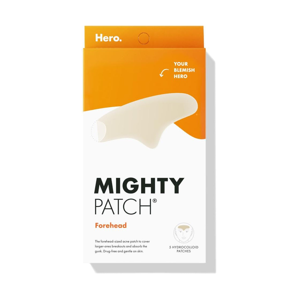 Parche Mighty Patch Frontal XL cubre áreas grandes del frente para uso nocturno.