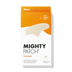 Parche Mighty Patch Frontal XL cubre áreas grandes del frente para uso nocturno.