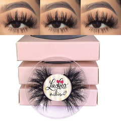 Pestañas Mikiwi D390-3 3D para un look impactante y definido.