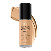 Milani Conceal + Perfect botella con cobertura natural para piel uniforme