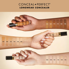 Milani Conceal + Perfect hialurónico y vitamina E para hidratación ligera.