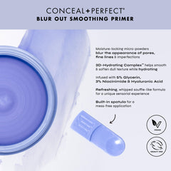 Milani Conceal + Perfect Primer hyaluronic-acid glycerin formula provides lasting moisture.