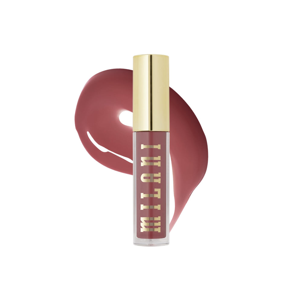 Milani Keep It Full lip gloss bottle showing nourishing plump formula