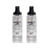 Milani Make It Last prime-set bottle ready for makeup prep and setting