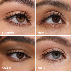 Milani Tubing Mascara cobertura larga sin grumos para un look limpio