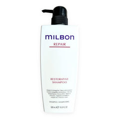 Milbon Reparación Champú, textura sedosa al salir de la ducha