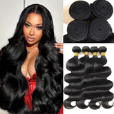 Extensiones Miminis cabello 22 pulgadas, ondulado cuerpo, aspecto natural y volumen.