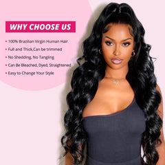 Extensiones Miminis cabello 24 pulgadas, ondulado cuerpo, resulta suave y duradero.