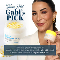 mimmua! NIACINDY Radiance Capsule Cream: cápsulas amarillas visibles que liberan activos.