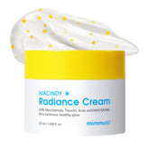 mimmua! NIACINDY Radiance Capsule Cream: crema en frasco que aporta luminosidad y suavidad.