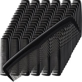 Peine Mimorou negro de bolsillo, 150 piezas, para uso diario y viaje.