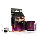MINA ibrow Henna Tint Kit: brocha para aplicación profesional sin amoníaco.