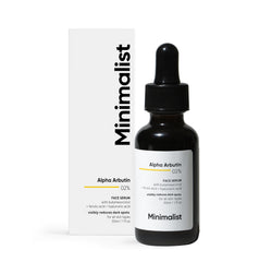 Minimalist Serum antipigmentación, textura ligera para uso diario.