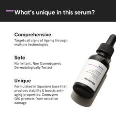 Serum Minimalist: coenzima Q10 para antioxidantes y nutrición.