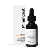 Suero Minimalist de Vitamina C: botella con cuentagotas para iluminar la piel