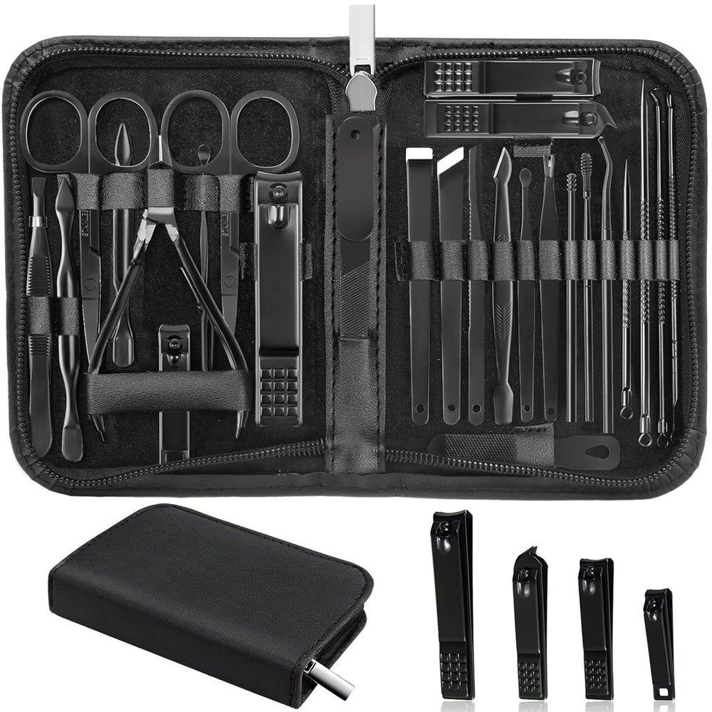 Set MINKINH completo en estuche negro, ideal para uso diario en casa