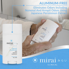 Aplicación de Mirai Clinical en cuerpo entero con textura suave y uniforme.
