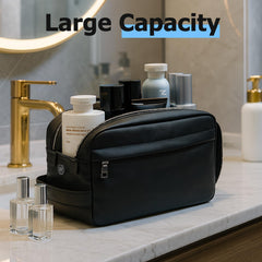 MIRASON dopp kit con cierre metálico para acceso rápido