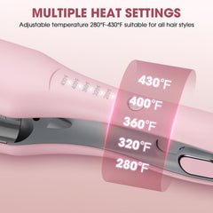 Miropure ofrece cinco ajustes de temperatura para distintos tipos de cabello