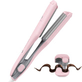 Miropure barra ondulador de 1 pulgada, cerámica rosa para ondas definidas con una pasada