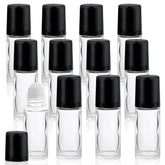 Mirrline botella rodillo 30ml en vidrio claro, aplicación suave.