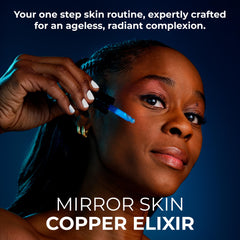 Textura ligera del sérum MIRROR SKIN ideal para uso diario