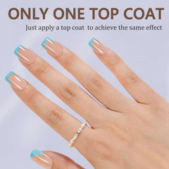 Misssix inner matte texture enhances adhesion with nail glue