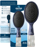 Mister Brush Navy con diseño 2 en 1 para peinar y rociar