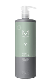 MITCH Heavy Hitter shampoo botella limpia profundamente para todo tipo de cabello