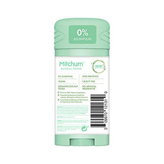 Mitchum Desodorante Natural Power para mujer con Eucalipto, envase: 96% ingredientes naturales.