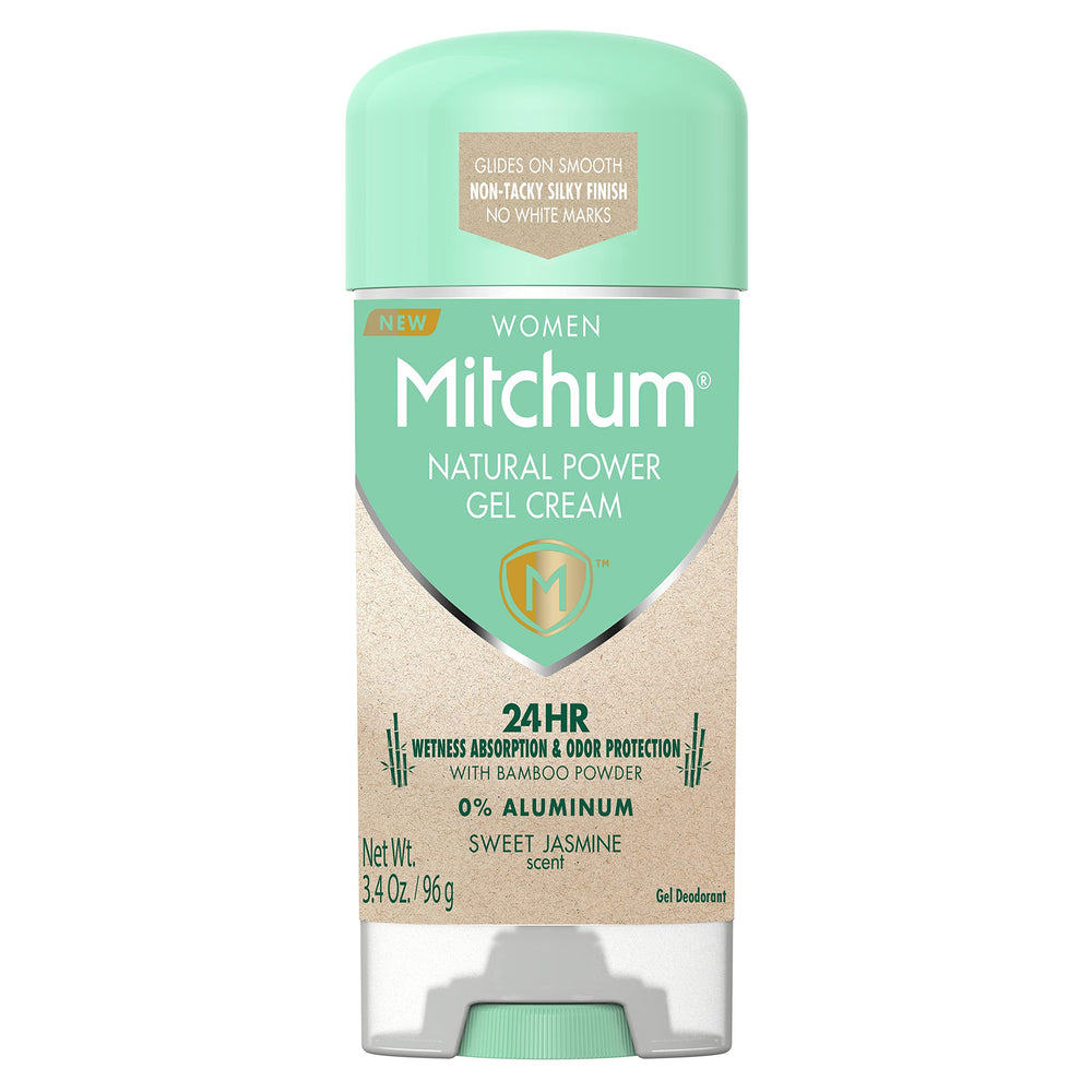 Mitchum Gel Crema Poder Natural para Mujeres, aplicación suave y protección 24 horas