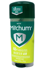 Mitchum gel textura suave Mountain Air, aplicación cómoda.