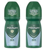 Mitchum Invisible roll-on unscented bottle front for all-day freshness