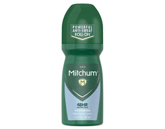 Mitchum Invisible Roll-On applying for smooth, even coverage.