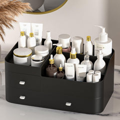 MIUOPUR Organizador de perfumes para hombre, frontal, acceso rápido a fragancias.