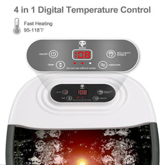 Miwhale spa para pies mantiene calor constante para relajacion prolongada