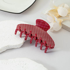 Mixcbe pinza estilo francés con dientes antideslizantes para recogidos firmes.