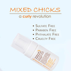 Rizos energizados gracias a Mixed Chicks, listo para renovar el look.