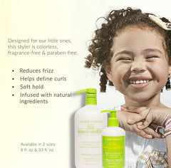 Aplicación suave en cabello infantil para rizos definidos con Mixed Chicks